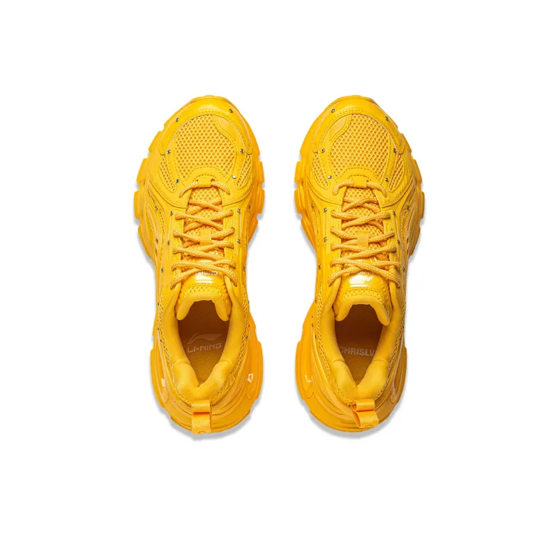 LiNing Furious Rider BOW Supportive And Elastic Low Top Casual Shoes Men's Spectrum Yellow-3