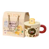 Rainbow Sugar Toast (Cup+Silicone Lid+Milk Box Portable Box)