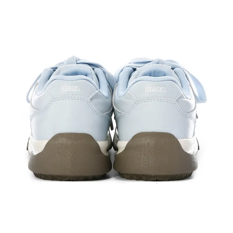Lovely You Wear resistant And Lightweight Low Top Skateboard Shoes Women's Blue-10