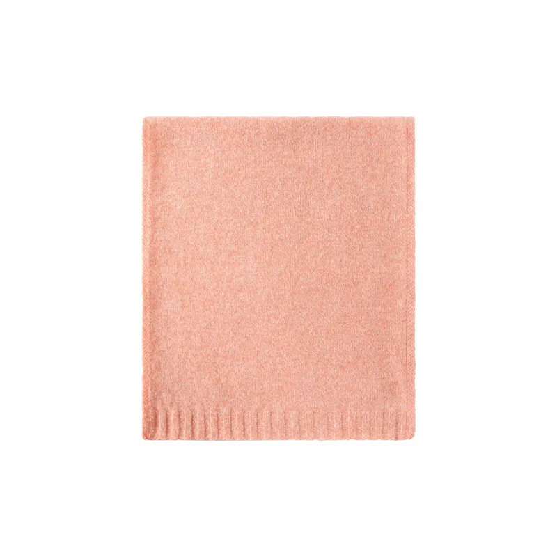 BANDICOOT Wool Knit Scarves Unisex Beige-1