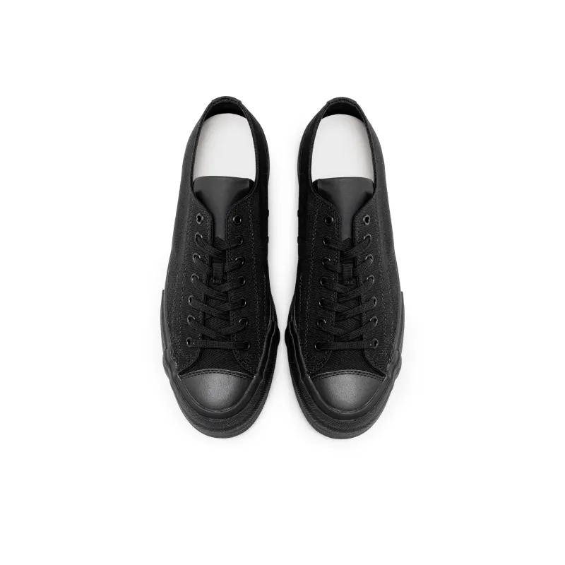 TC Tcmade 005 Low Top Canvas Shoes Unisex All Black-3