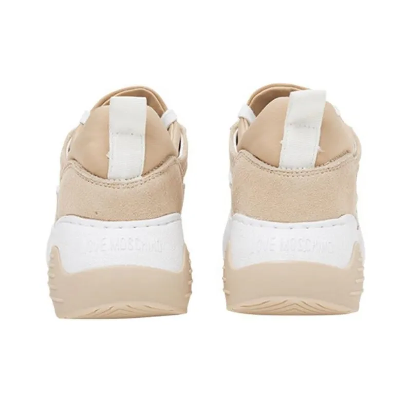 LOVE MOSCHINO Low Top Casual Shoes Women's Gold-4