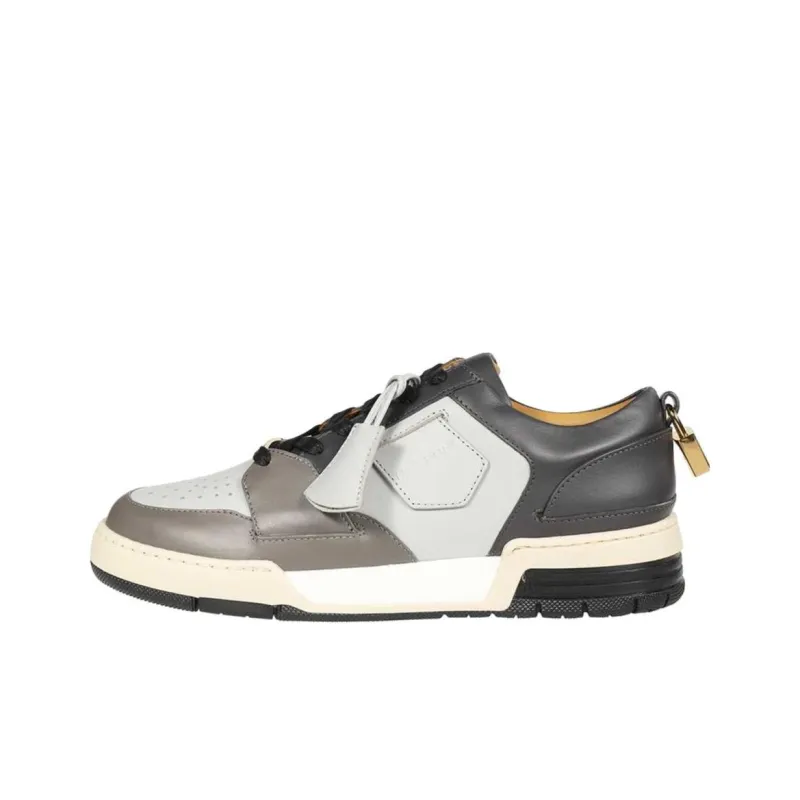 Buscemi Low-Top Skateboard Shoes Men's Gray-0