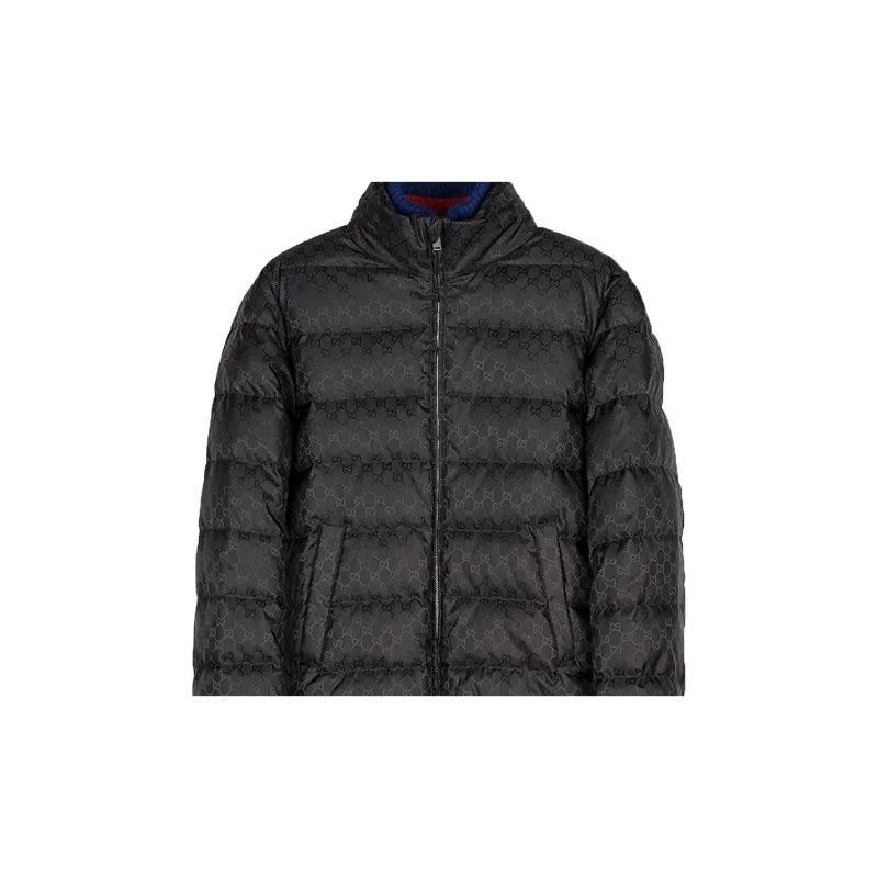 GUCCI Puffer Jacket Men's Black-3