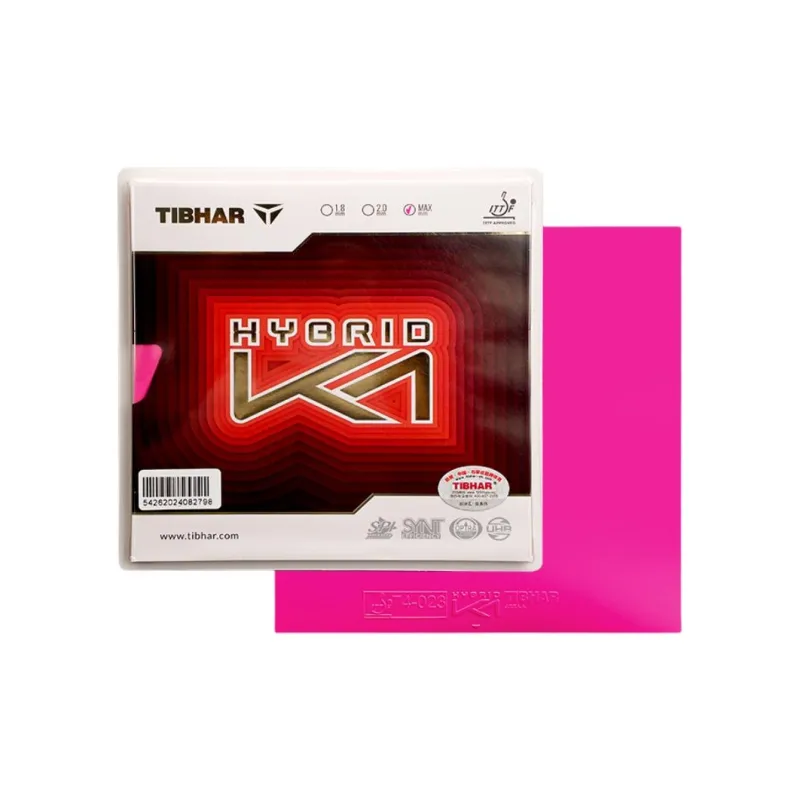 TIBHAR Table Tennis Rubbers Unisex Thick 2.2mm Pink-0