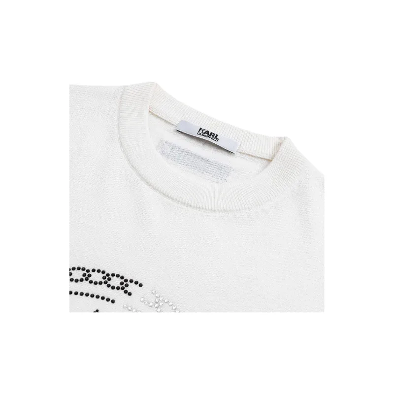KARL LAGERFELD FW23 Sweater Men's White-3