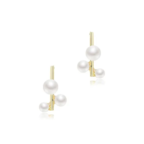 CUOOYINO 925 Silver Needles Earrings Women's