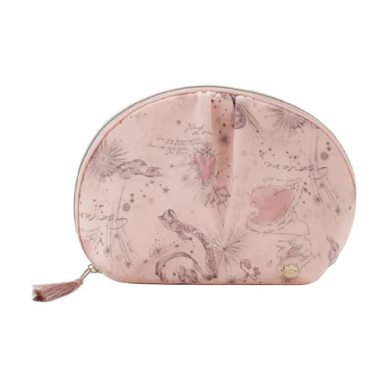 SNIDEL Remote Culture Collaboration Polyester Clutch Small Size Women's Ivory White/pink/purple-2