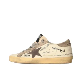 Golden Goose Low Top Skateboard Shoes Women's Beige