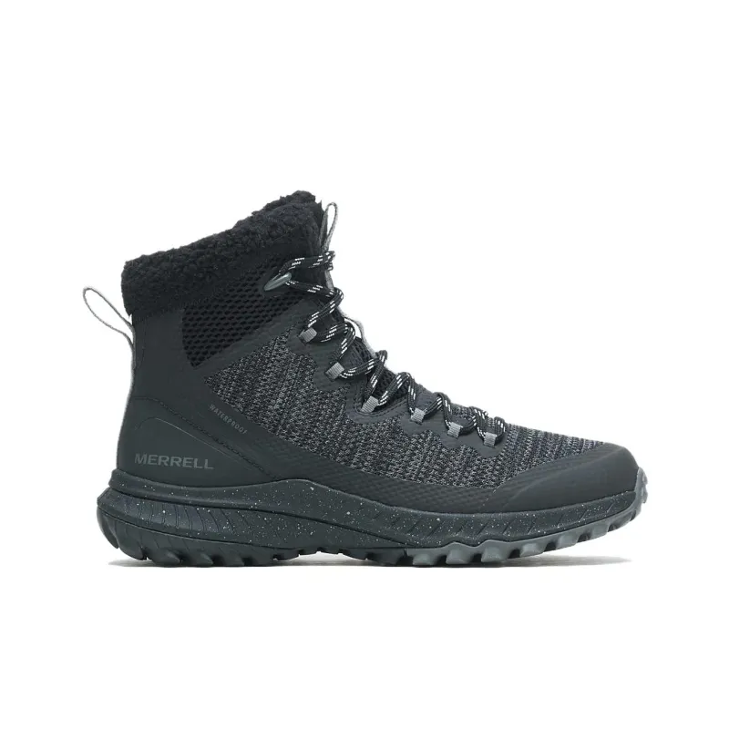 MERRELL Bravada Anti-Slip Wear-Resistant High-Top Trekking Shoes Women's Black-1