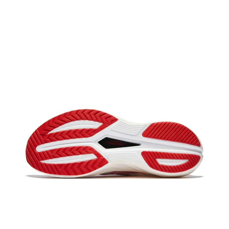 Saucony Slay 2 Low Top Running Shoes Unisex White Red-4