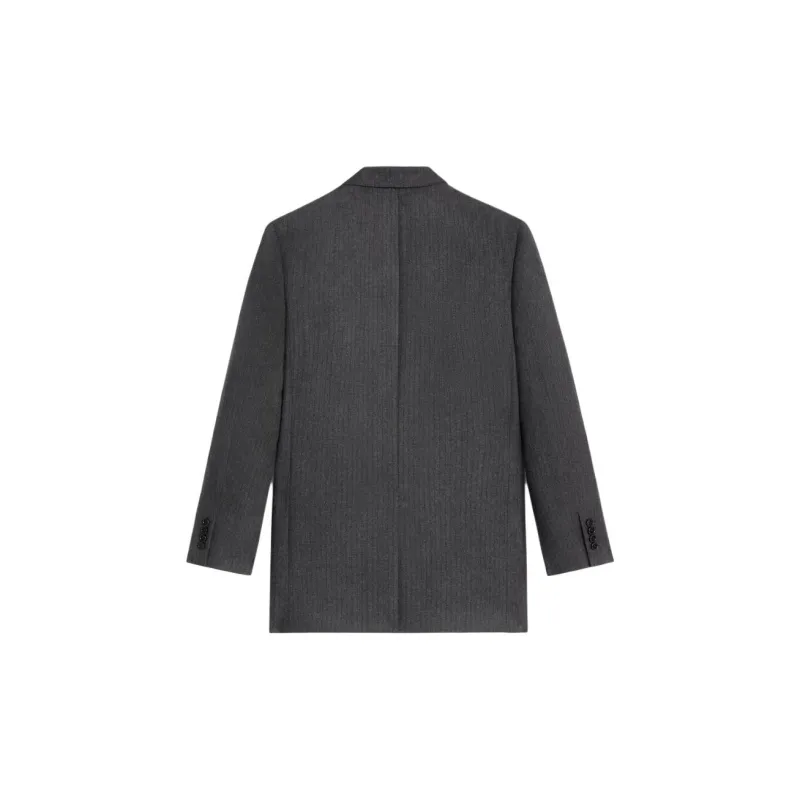 CELINE Jude Jacket In Wool And Cashmere Flannel-1