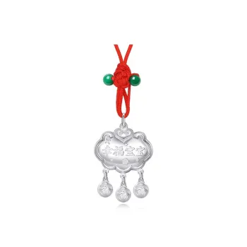 MIAOYINGE Sterling Silver 999 Necklaces Kids'