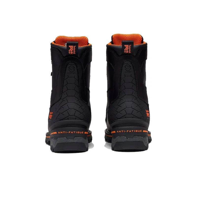 Timberland Boondock Waterproof And Wear resistant Short Mid Calf Outdoor Boots Men's Black-4