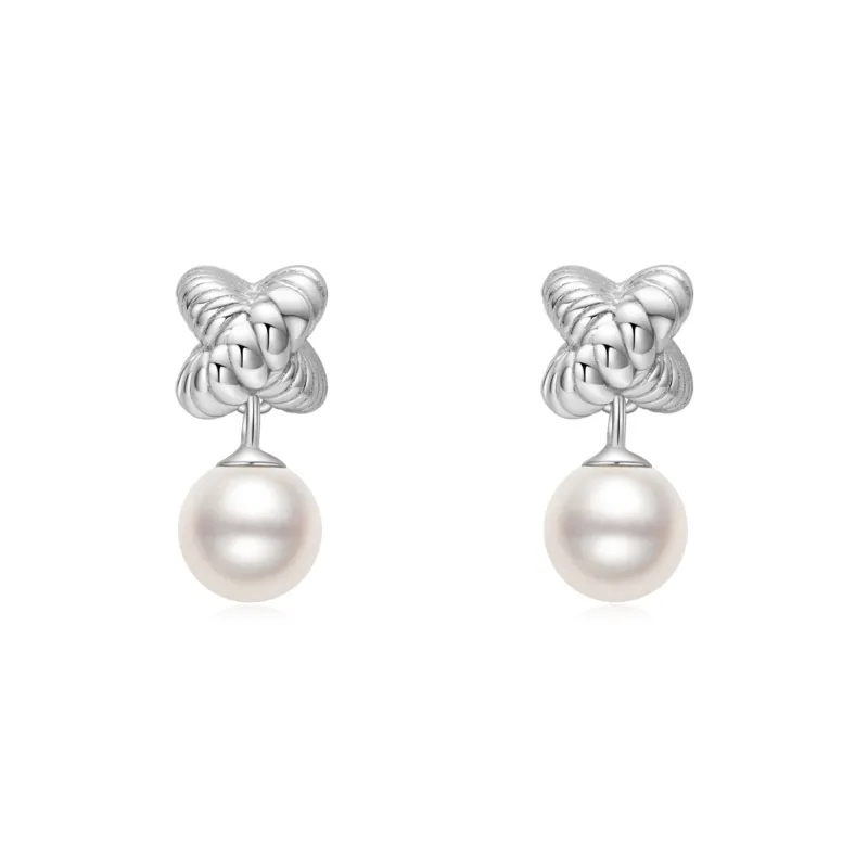 HUSSAIN Freshwater Pearl Earrings Women's-0