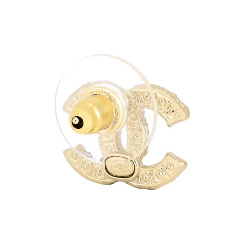 CHANEL 2000s Cc Faux pearl Earrings-2