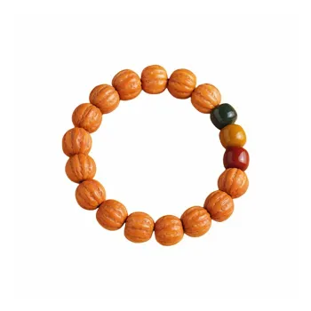 CUISHI Monkey Head Walnut Bracelets Unisex