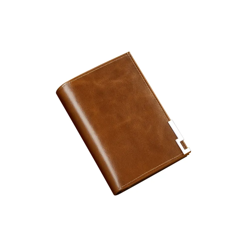 WilliamPOLO Cow Leather Wallet Men's Multicolor-2