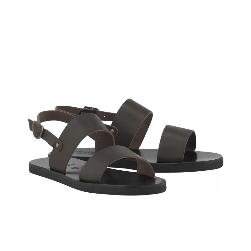 ANCIENT GREEK SANDALS Stylish Sandals Men's Black-2