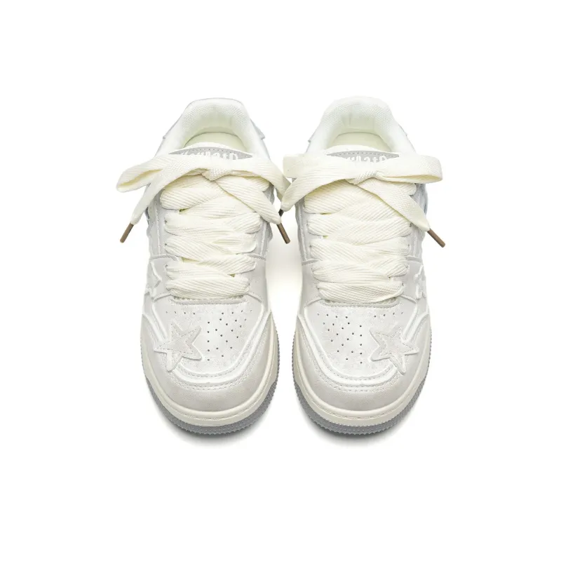 KAAVER OTTO Skateboard Shoes Women's Low Top White-52