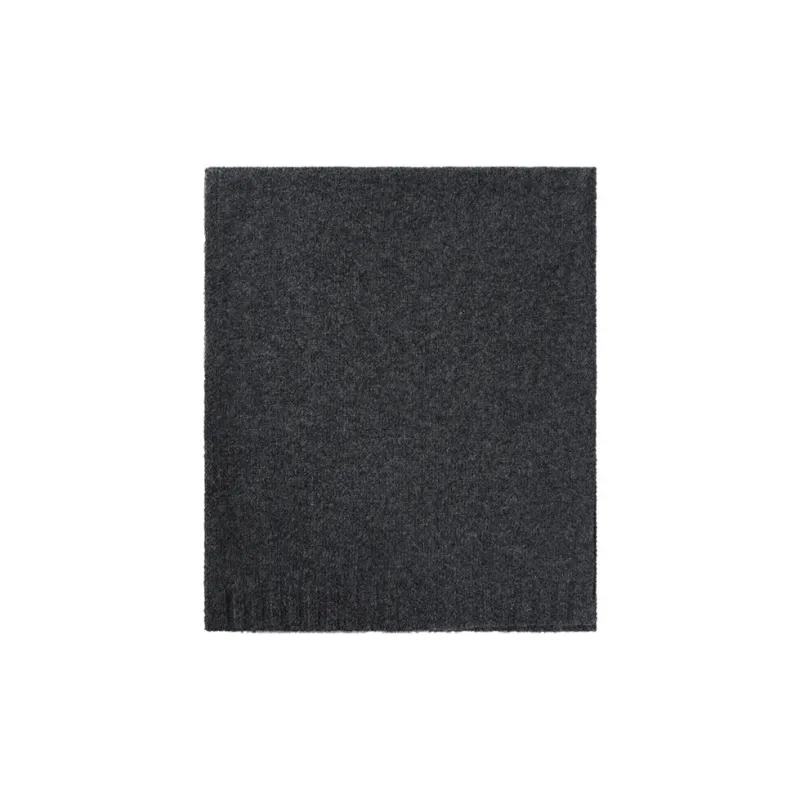 BANDICOOT Wool Knit Scarves Unisex Beige-2