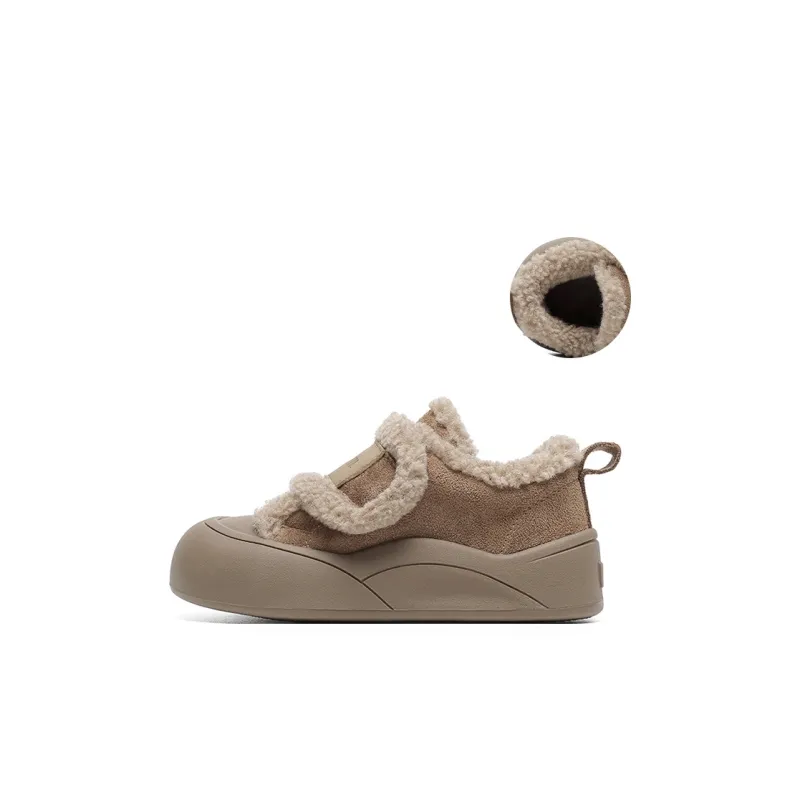 Annil Slip Resistant Anti Kick Cushioning Thermal Low Top Kids Lifestyle Shoes Kids'-0