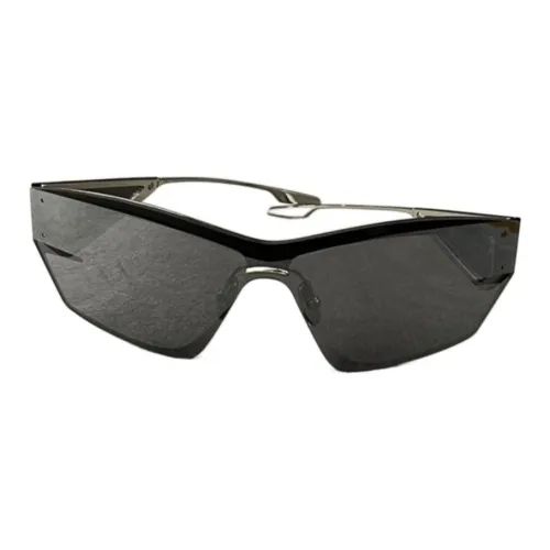 GIVENCHY Irregular Shape Sunglasses Men's Black