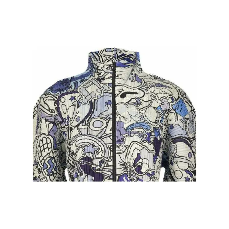 PLEATS PLEASE ISSEY MIYAKE Jackets Women's Blue-1