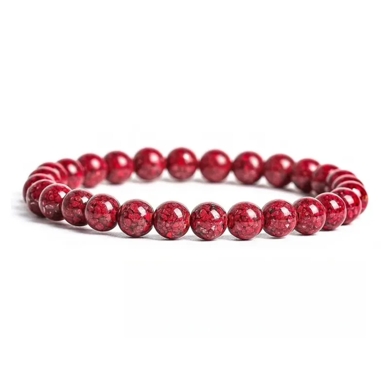 Harf Cinnabar Jade Bracelets Unisex-0