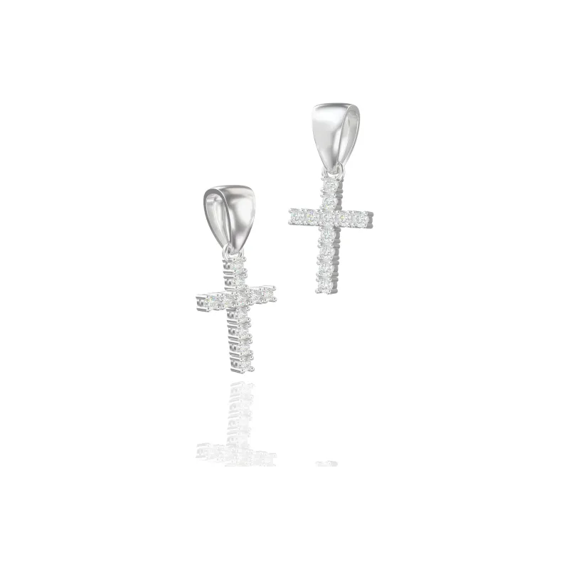 ICEGANG White Gold Plated Copper Necklaces Unisex-1