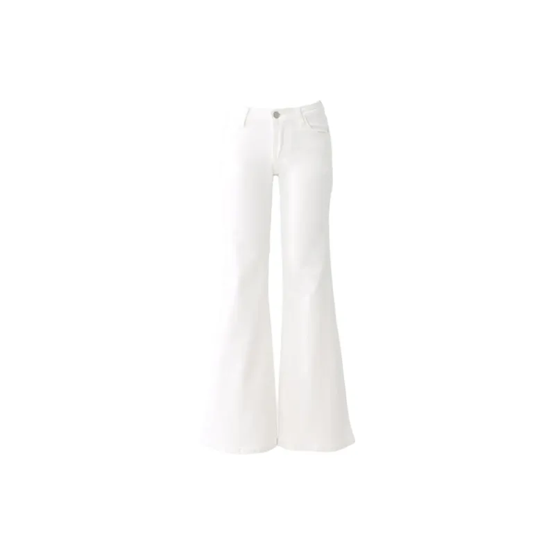 FOREVER 21 Jeans Women's Pure White Color-61