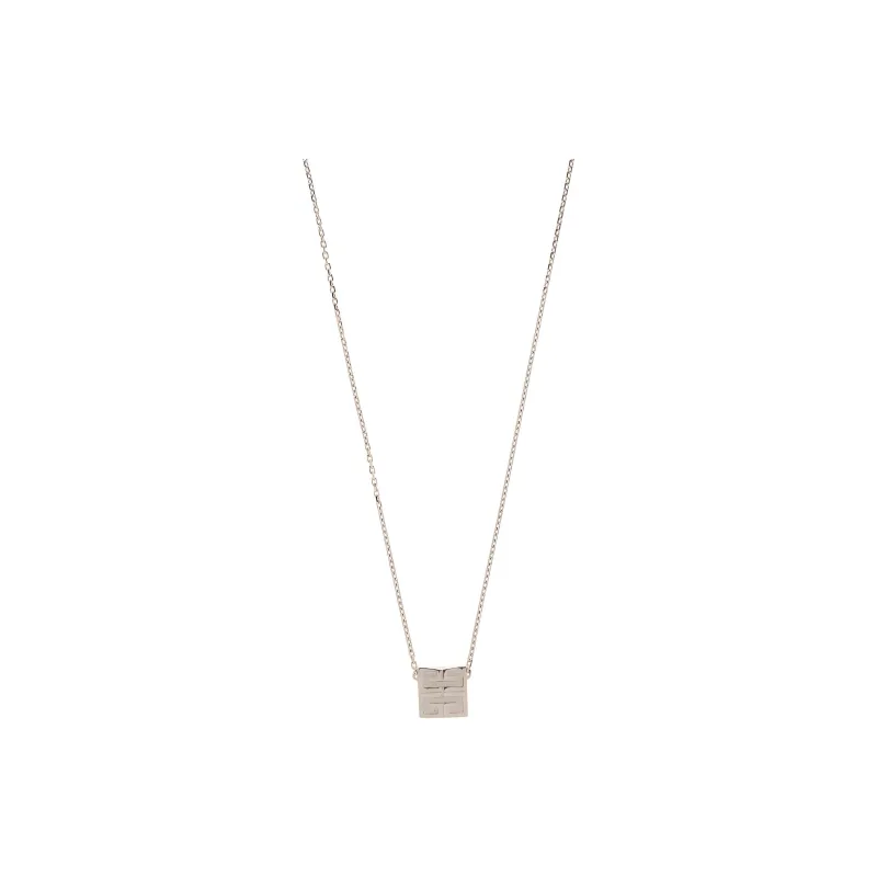 Givenchy 4G Logo Charm Necklace-0