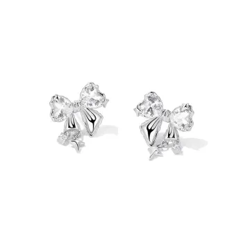 BLESSED BULLET S925 Sterling Silver Stud Earrings Women's