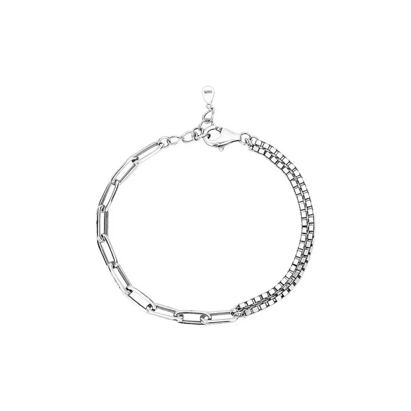 Zoo Jewel S925 Silver Bracelets Unisex-5