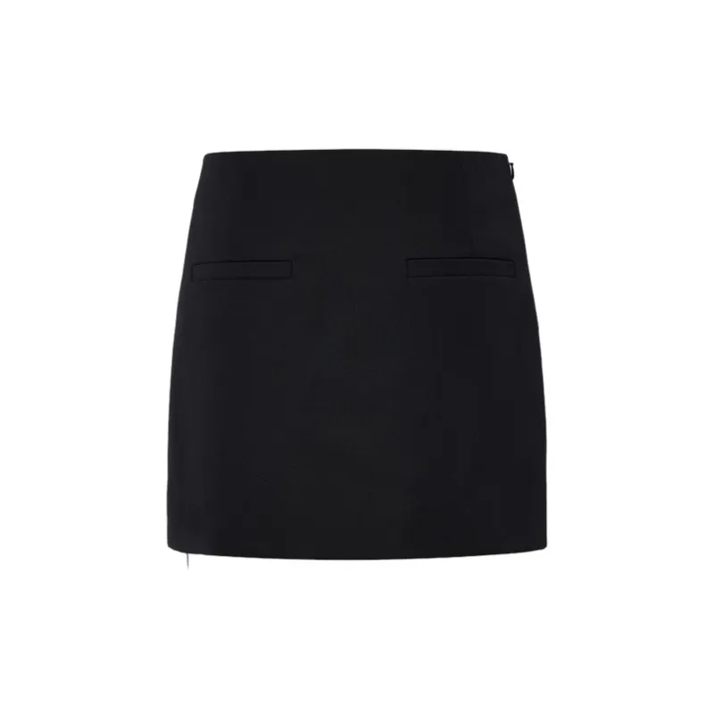 MOCO Casual Short Skirts Women's Black-1