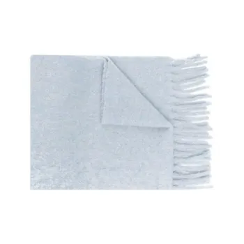 MARNI Alpaca Knit Scarves Women's Blue