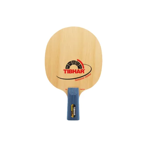 TIBHAR Ping Pong Paddles Blades All Wood With Carbon Fiber Unisex Wood Color