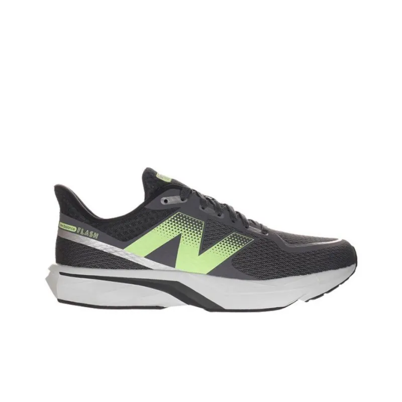 New Balance DynaSoft Flash V7 Anti Slip Wear Resistant Low Top Running Shoes Men's Black Green-1