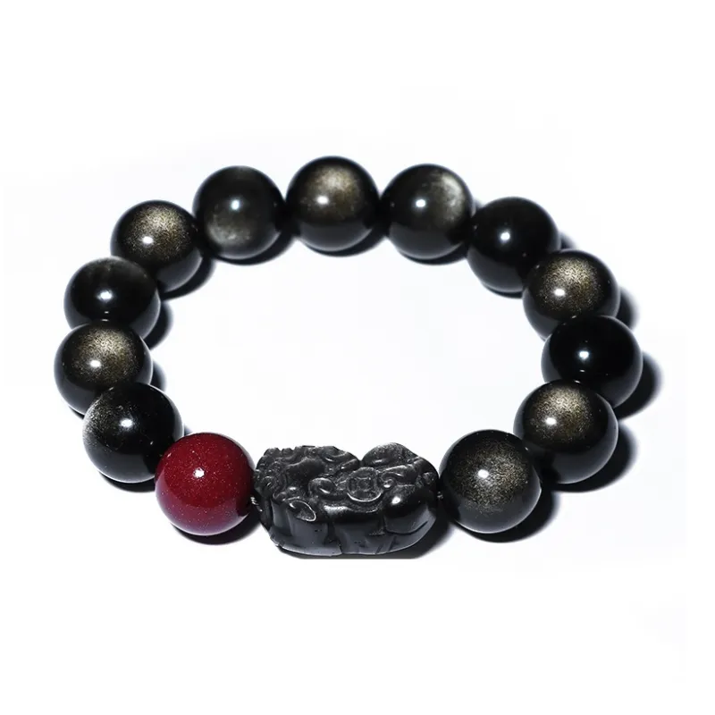 ILolu Obsidian Bracelets Unisex-5