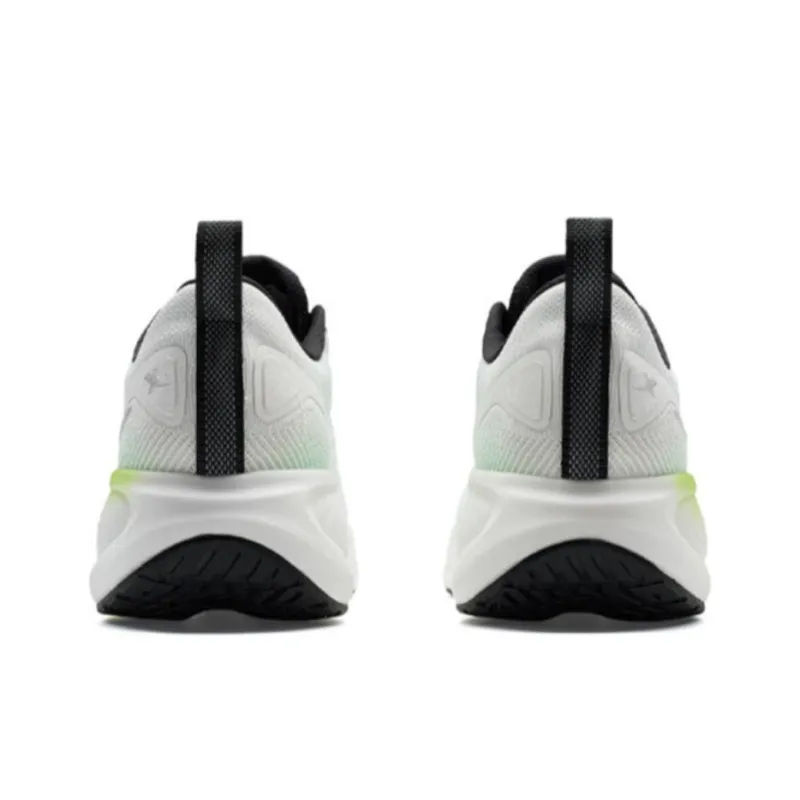XTEP Chasing Clouds 2nd Generation Cushioning Rebound Low Top Training Running Shoes Men's White Green Yellow-4