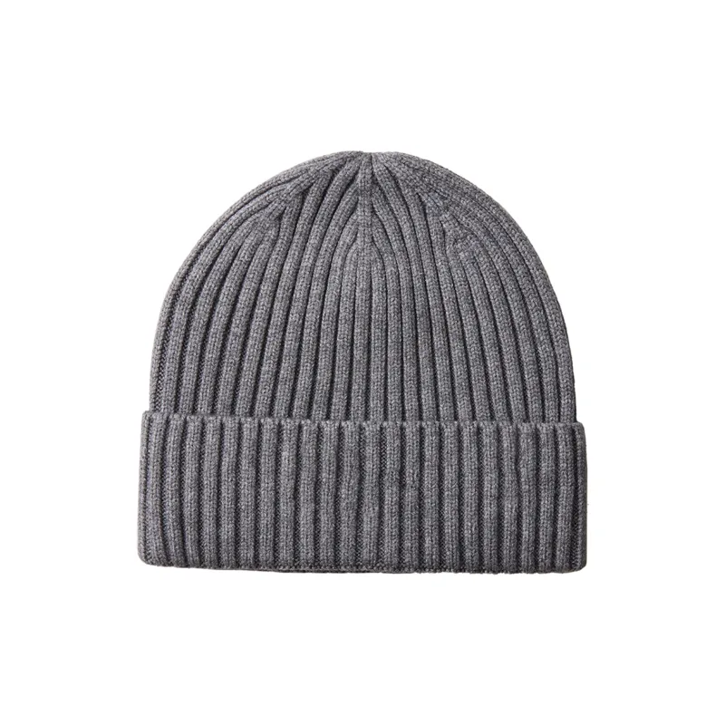 Pepsi Viscose Plush Beanie Unisex Beige Dark Gray Brown-5