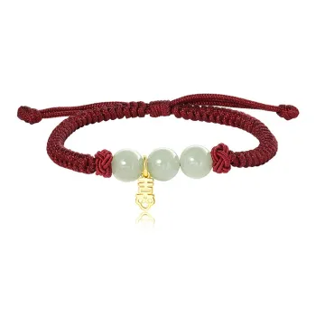 WEITIANXUAN Hetian Jade White Jade/Pale Greenish White Jade Unisex