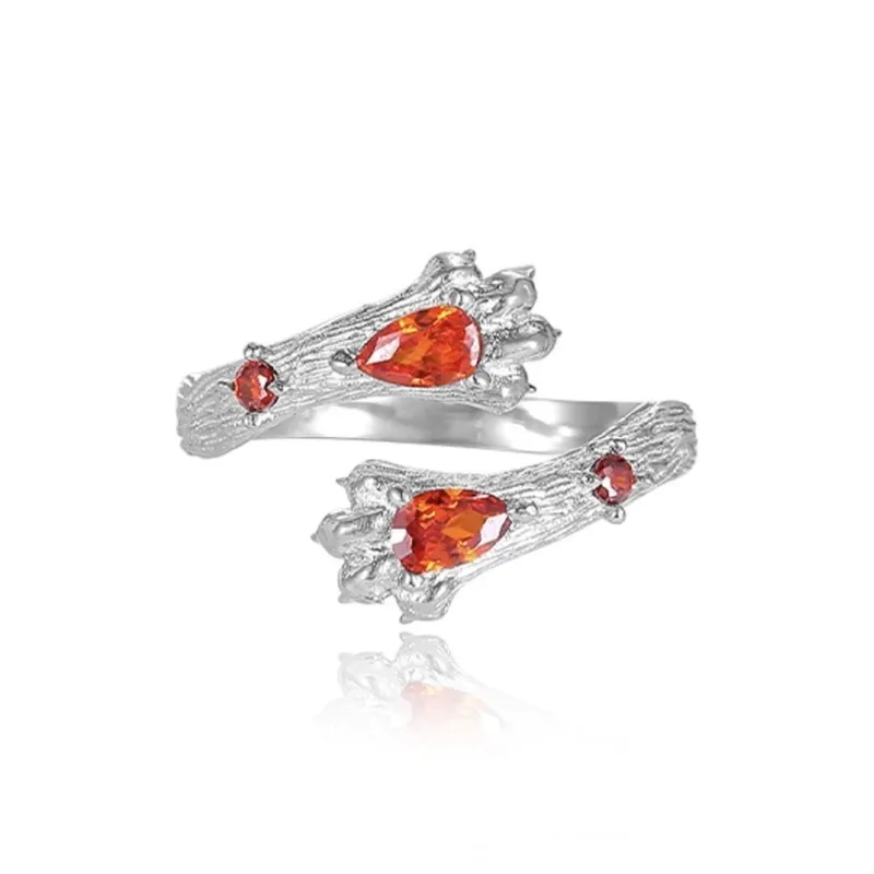BTE Copper Zircon Rings Women's-0