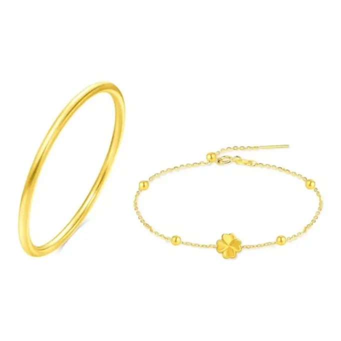 KING TAI SANG Alloy Bangles Unisex-7