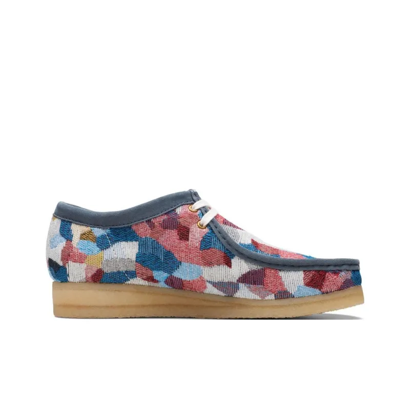 Clarks Originals Wallabee Boot Multicolour Textile-1