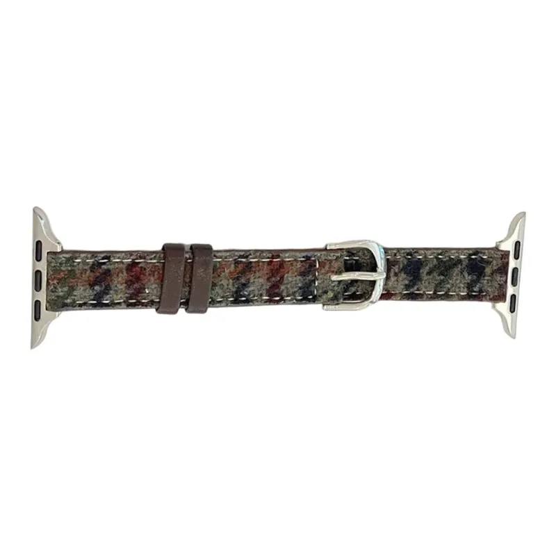 NCFCK Watch Band Apple Compatibility Woolen Leather Material-8