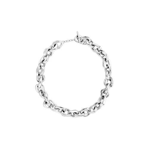 CALVIN KLEIN Stainless Steel Necklaces Men's Silver