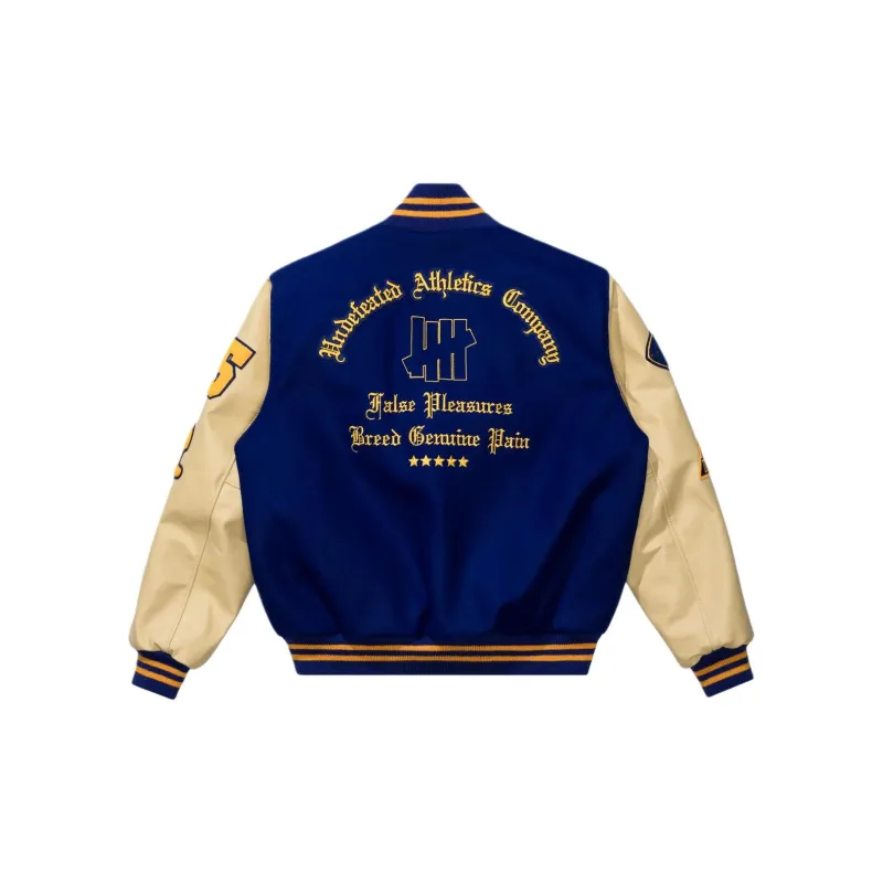 UNDEFEATED Jacket Unisex Royal Blue Color-1