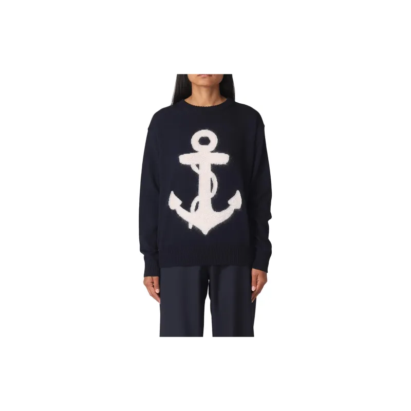 MaxMara Studio Sweaters Women's Dark Blue-2