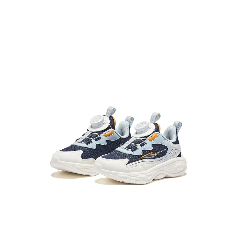 ERKE KIDS Slip Resistant Cushioning Abrasion Resistant Breathable Low Top Running Shoes Dream Blue Kids'-1